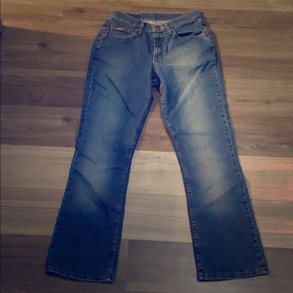 ✅ RIDERS by LEE Blue Denim Jeans Size 8P Women’s